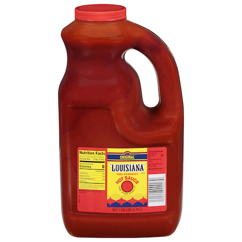 Louisiana Hot Sauce, 1 Gallon, 4 Per Case